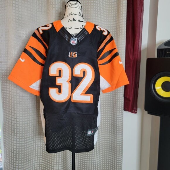NFL Nike  Cincinnati Bengal Tigers "Hill" 32 Jersey - Size 44 - Picture 8 of 8